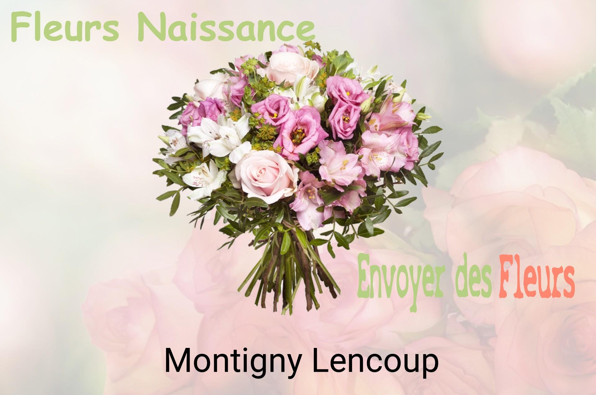 Bouquet de fleurs de naissance livré à Montigny-Lencoup