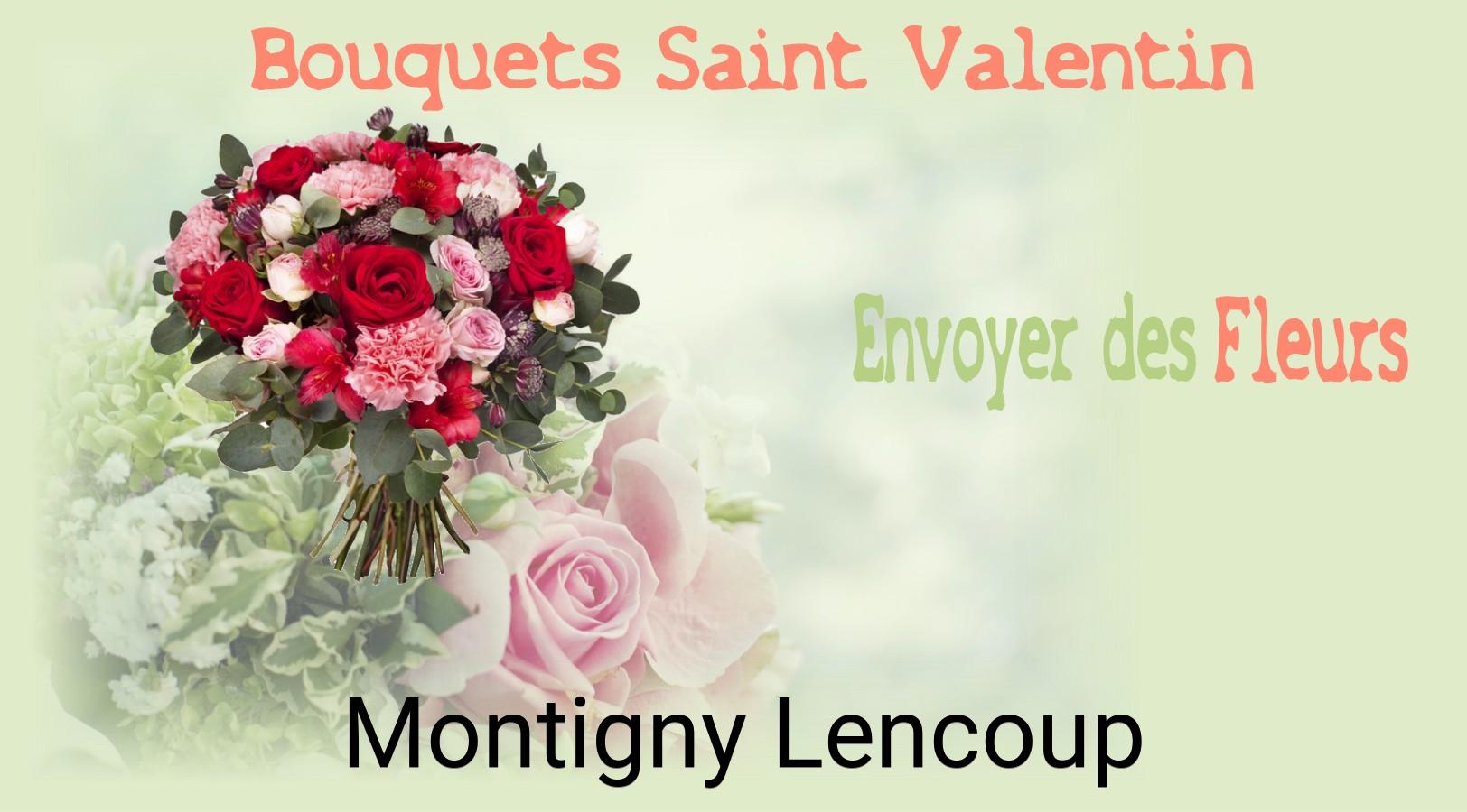 Roses de Saint-Valentin livrées à Montigny-Lencoup