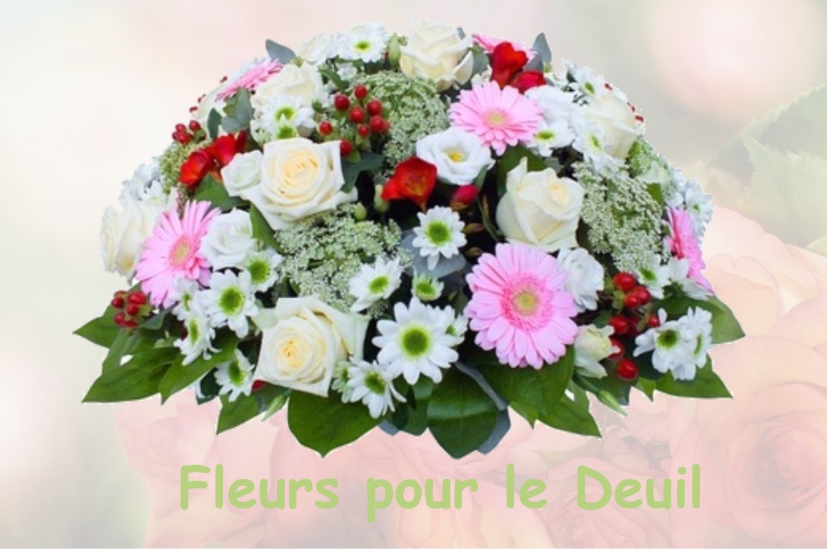 fleurs deuil MONTIGNY-LENCOUP